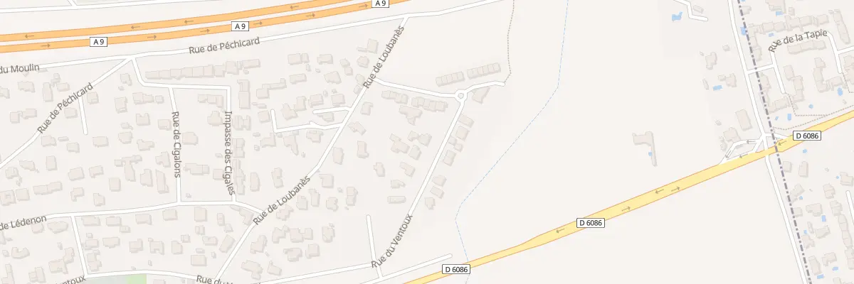 Plan du 76A Rue du Ventoux à Saint-Gervasy