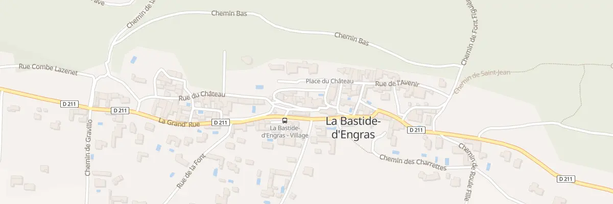 Plan du 5053 Pl de l’Eglise à La Bastide-d’Engras