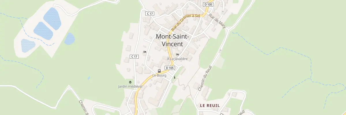 Plan du 5036 Pl du Château à Mont-Saint-Vincent
