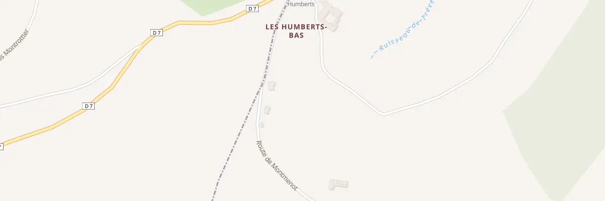 Plan du 155 Rte de Montmenot à Ancy