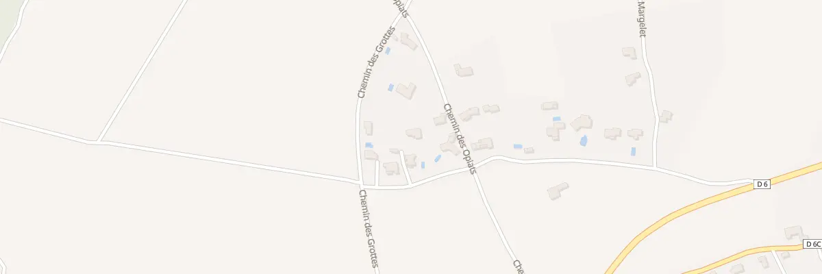 Plan du 289 Che des Opiats à Saint-Marcel-de-Careiret