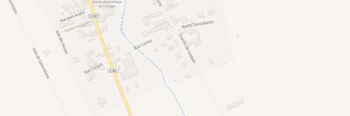 Plan du 2 Che de Suippes à Jonchery-sur-Suippe