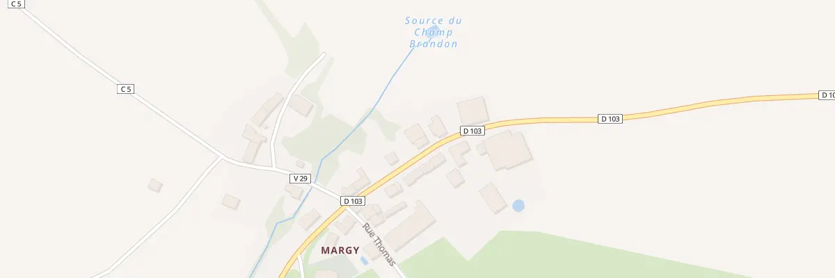 Plan du 5087 Hameau-De-Margy à Viel-Saint-Remy