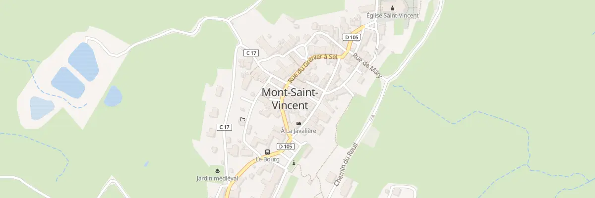 Plan du 10 Rue de Gourdon à Mont-Saint-Vincent