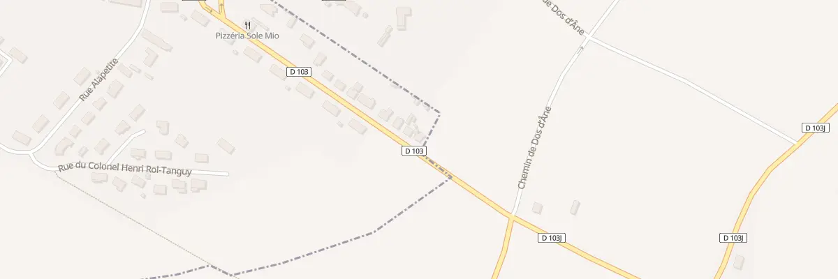Plan du 25 Rue Vercingétorix à Venarey-les-Laumes