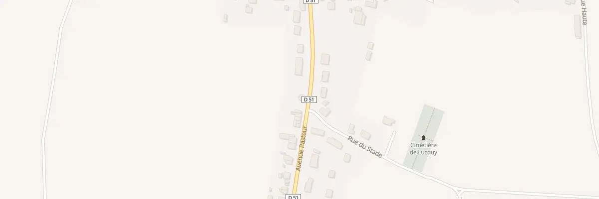 Plan du 121 Av Pasteur à Lucquy
