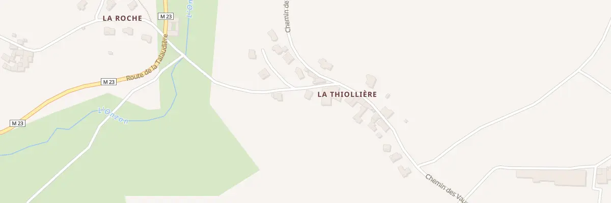 Plan du 29 Imp de la Thiolliere à Saint-Christo-en-Jarez