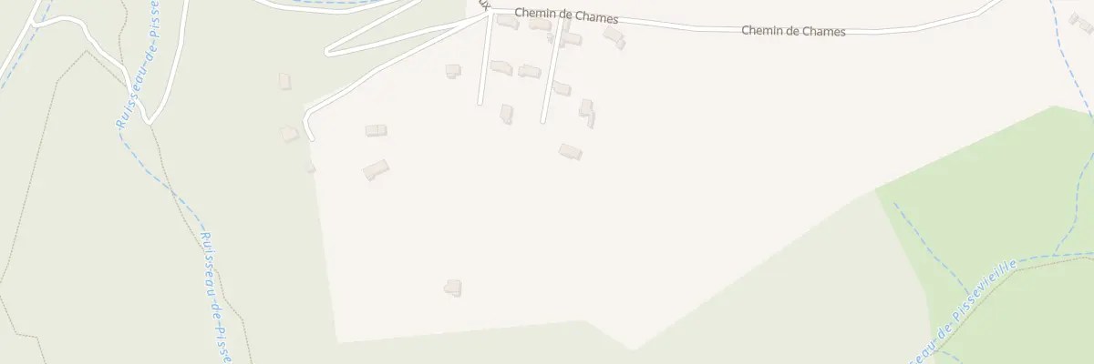 Plan du 877 Che de Chames à Saint-Remèze