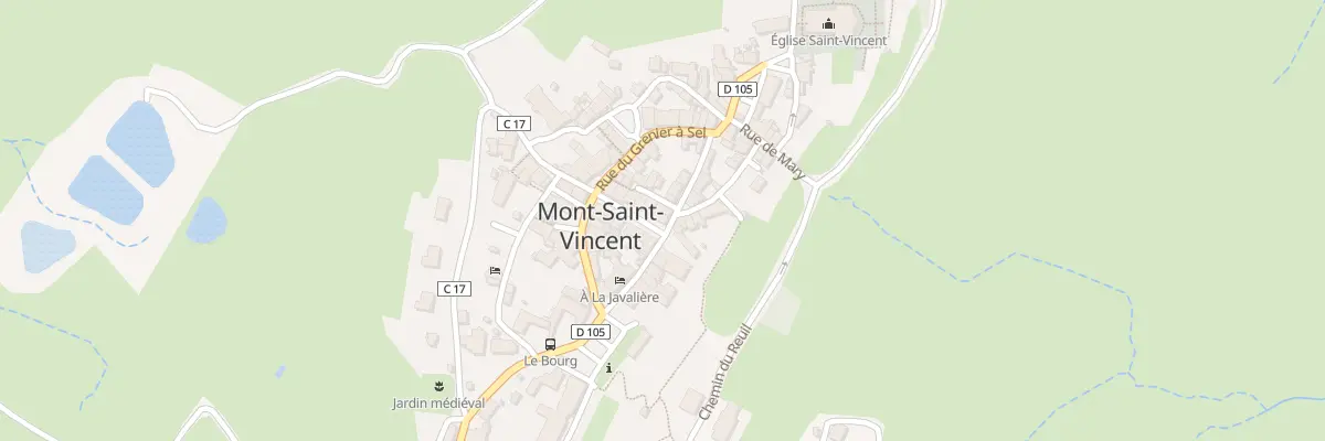 Plan du 5053A Rue de Gourdon à Mont-Saint-Vincent