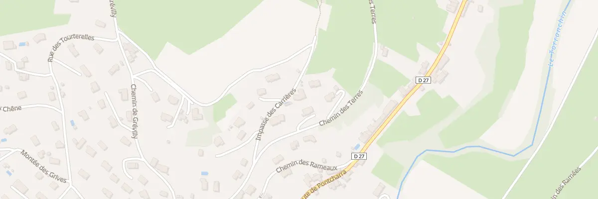Plan du 5477 Che des Terres à Saint-Forgeux