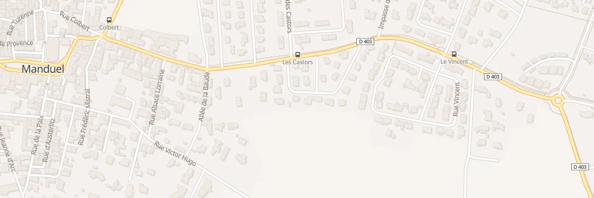 Plan du 10 Rue des Andalouses à Manduel