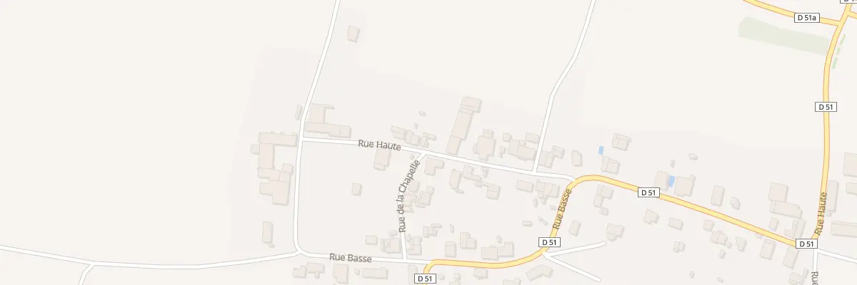 Plan du 22 Rue Haute à Lucquy