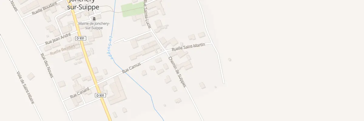 Plan du 1 Che de Suippes à Jonchery-sur-Suippe