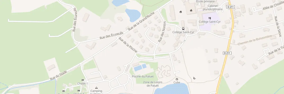 Plan du 7 Rue de la Piscine à Matour