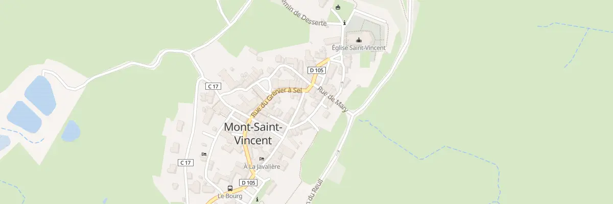 Plan du 5059 Rue de l’Eglise à Mont-Saint-Vincent