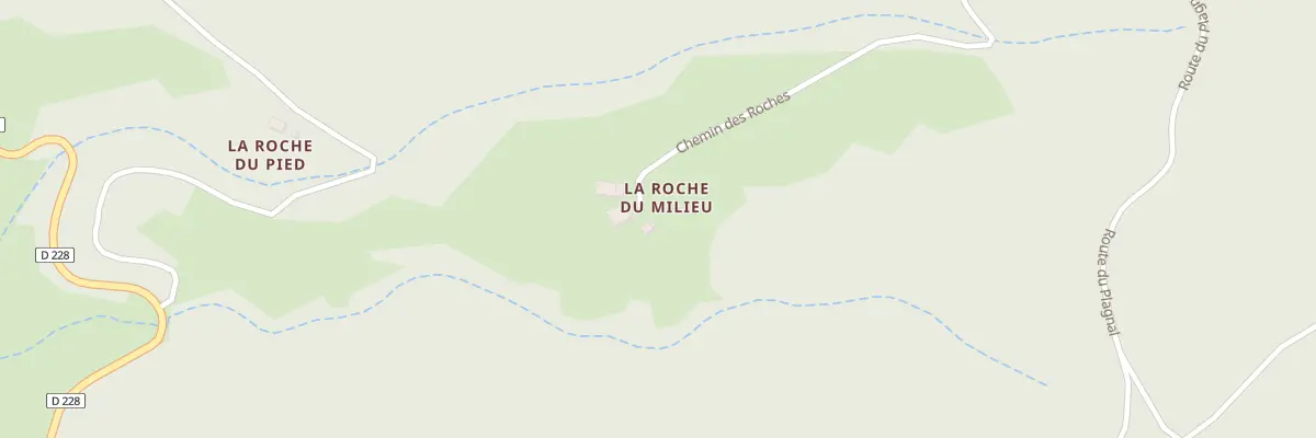 Plan du 5067 La Roche du Milieu à Saint-Pierre-sur-Doux