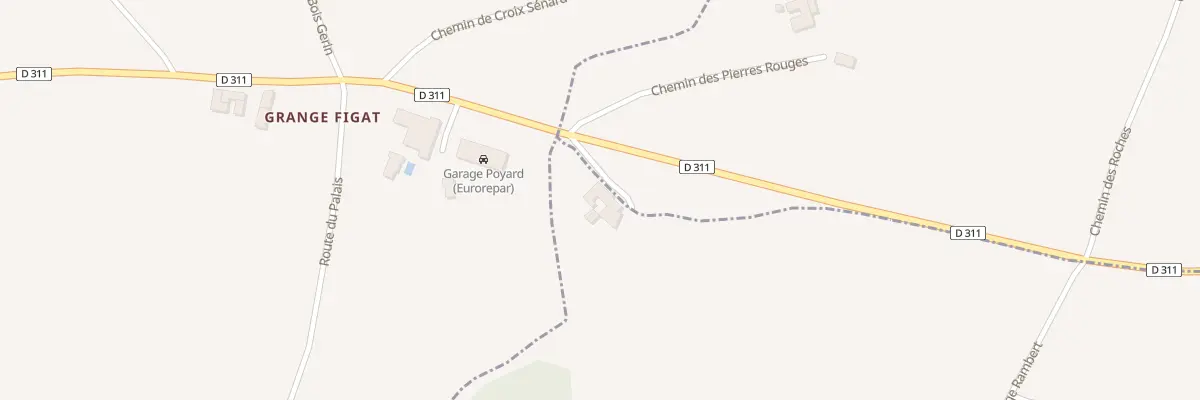 Plan du 6855 Rte de St Symphorien sur Coise à La Chapelle-sur-Coise
