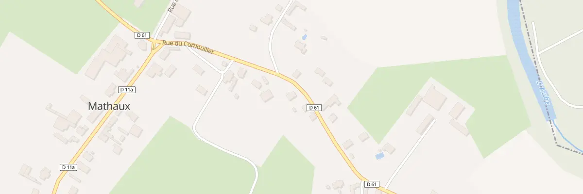 Plan du 6 Rue du Cornouiller à Mathaux