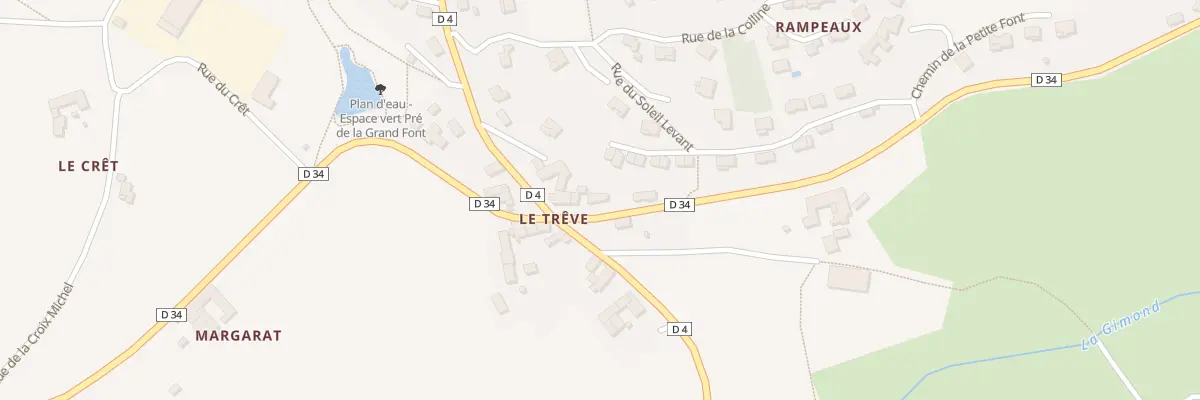 Plan du 45 Rte de Duerne à Aveize