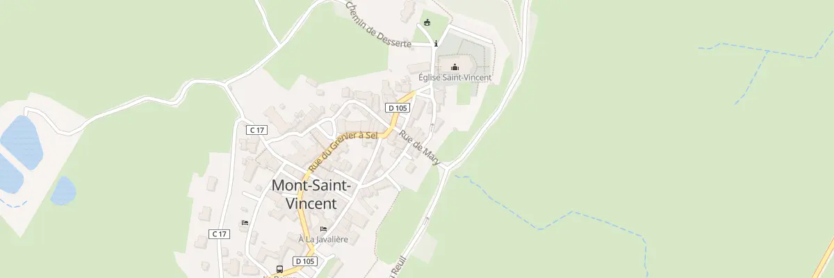 Plan du 5214 Rue de Mary à Mont-Saint-Vincent