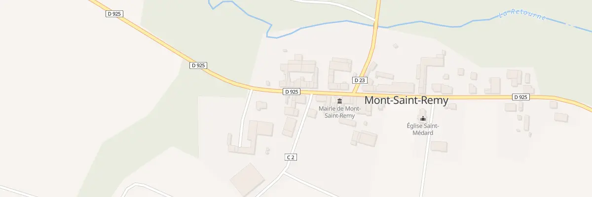 Plan du 31 Rue de la Retourne à Mont-Saint-Remy