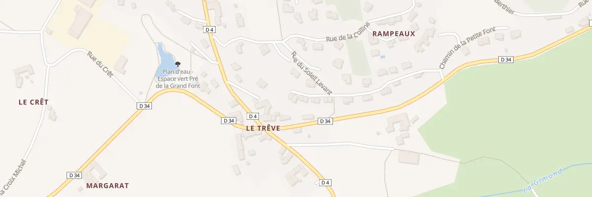 Plan du 61 Imp des Genêts à Aveize