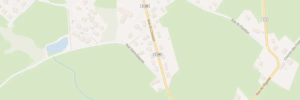 Plan du 124 Rue du Creusot au Breuil