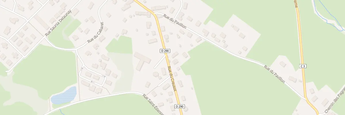 Plan du 133 Rue du Creusot au Breuil