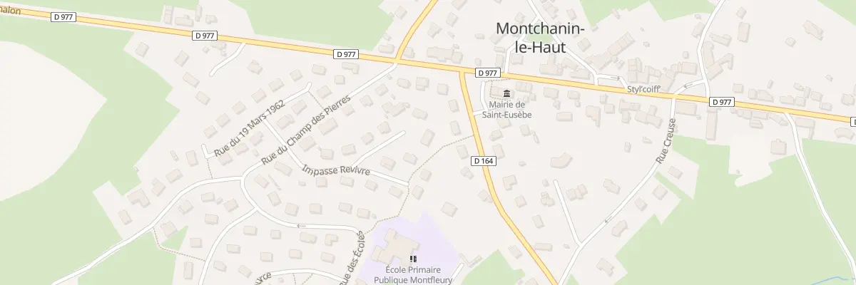 Plan du 18 Imp Revivre à Saint-Eusèbe