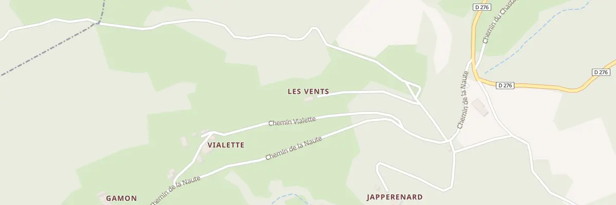 Plan du 260 Che de la Naute à Labatie-d’Andaure