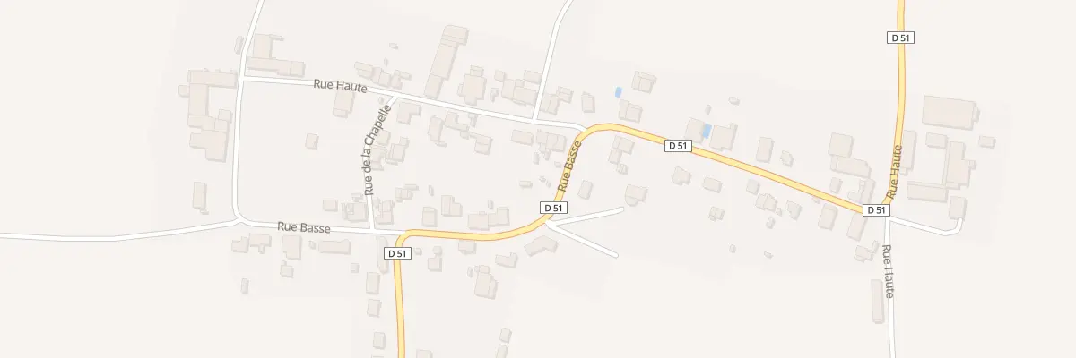 Plan du 21 Rue Haute à Lucquy