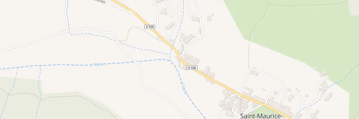 Plan du 5046B Saint Maurice à Saint-Maurice-d’Ibie