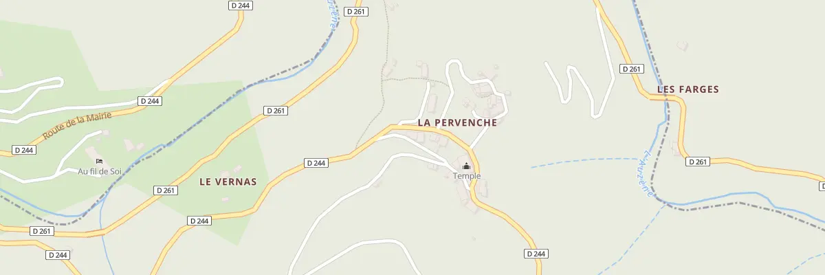 Plan du 5121 La Pervenche à Saint-Julien-du-Gua