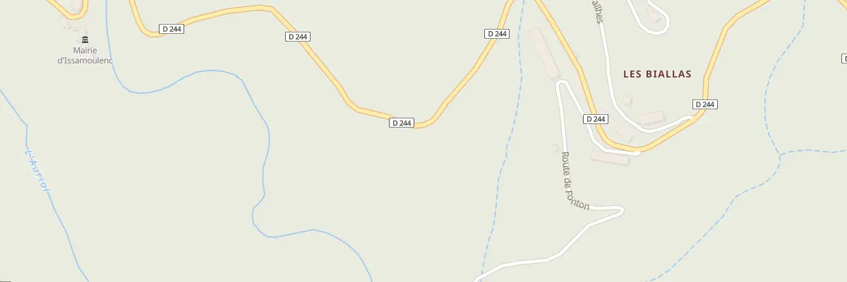 Plan du 5119 Les Noueyres à Issamoulenc