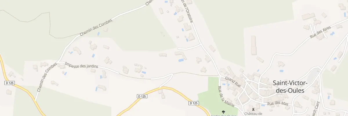 Plan du 57 Che de Cabres Mortes à Saint-Victor-des-Oules