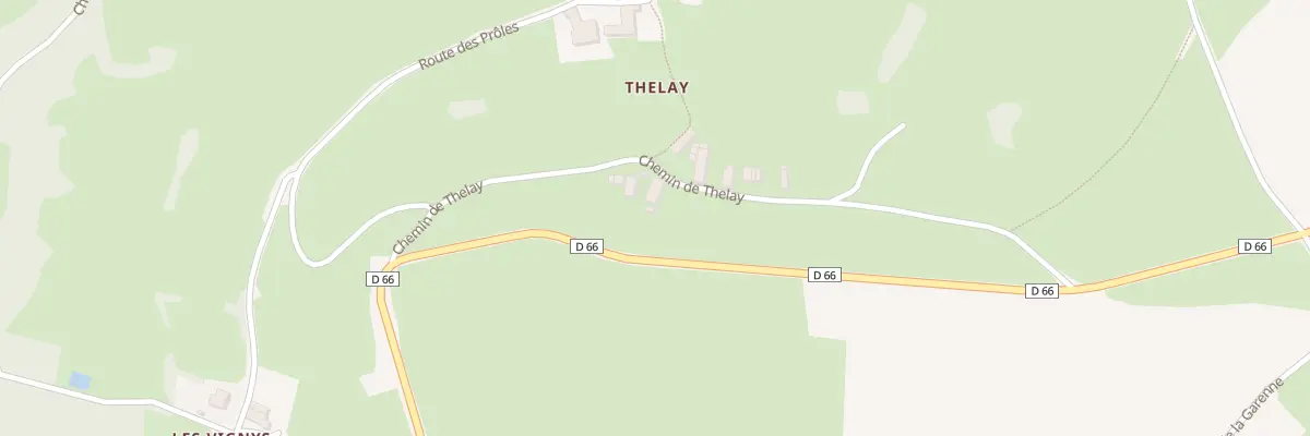 Plan du 5162 A Thelay à Saint-Bonnet-des-Bruyères