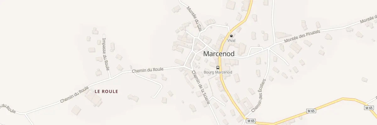 Plan du 5032 Pas du Vieux Puits à Marcenod