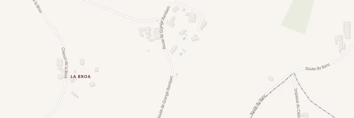 Plan du 765 Rte de Grange Rambert à Larajasse