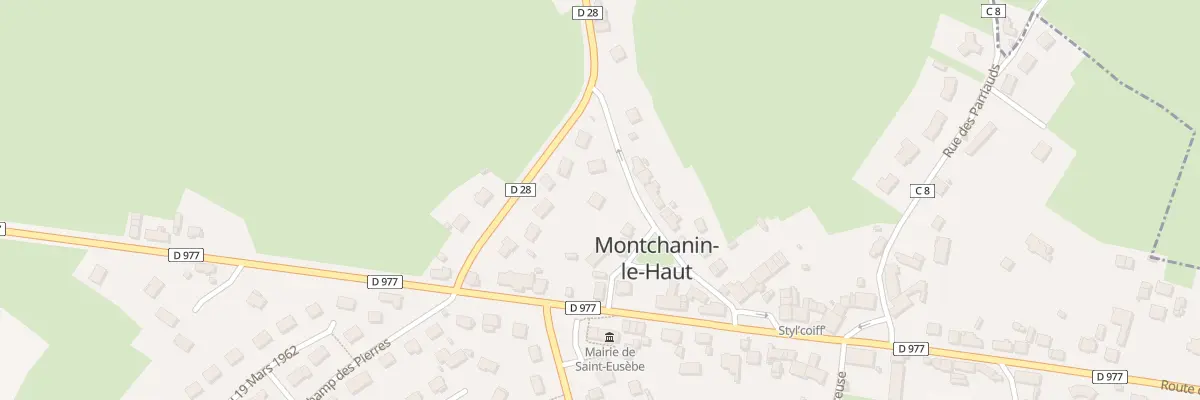 Plan du 11 Che de Marmagne à Saint-Eusèbe