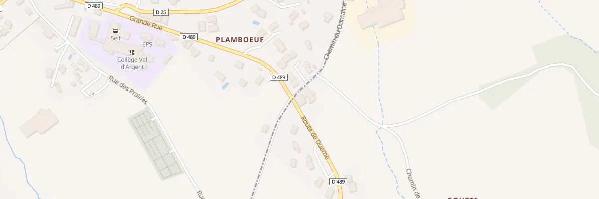 Plan du 205 Che du Domaine à Saint-Genis-l’Argentière