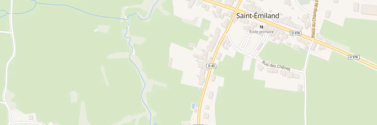 Plan du 28 Rue du Creusot à Saint-Émiland