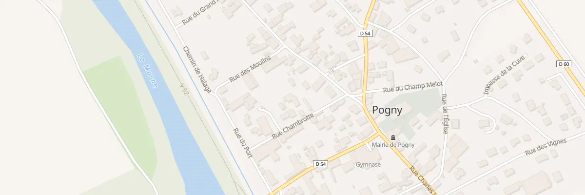 Plan du 7A Rue Chambrotte à Pogny