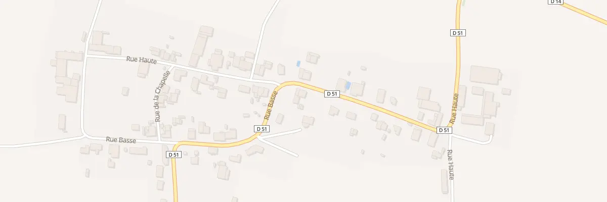 Plan du 15 Rue Haute à Lucquy