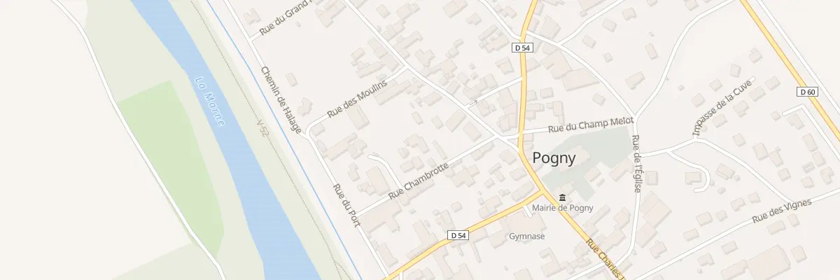 Plan du 7A Rue Chambrotte à Pogny