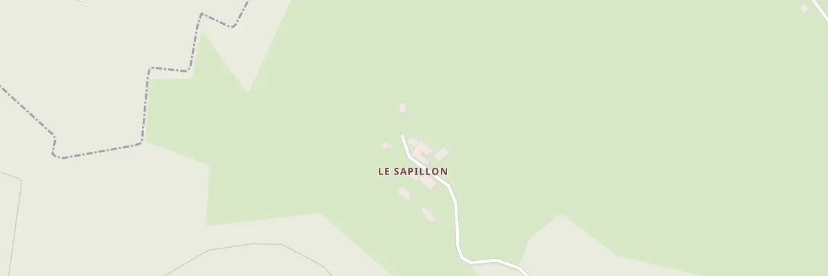 Plan du 870 Che du Sapillon à Tarentaise