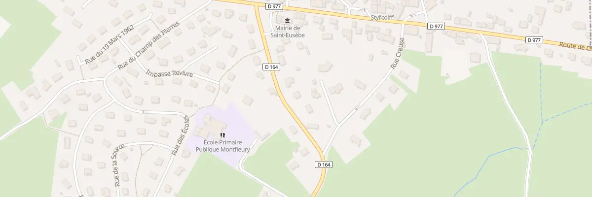 Plan du 5 Rte de Marigny à Saint-Eusèbe