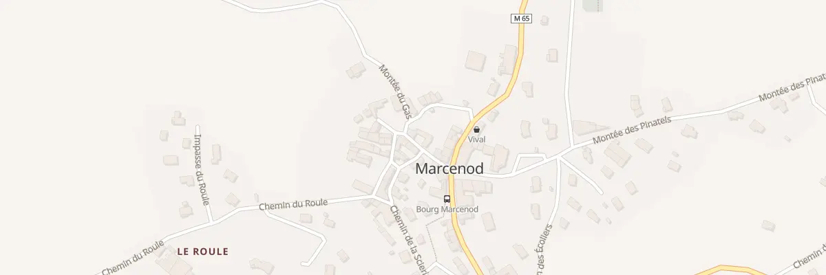 Plan du 5035B Rue de la Mairie à Marcenod