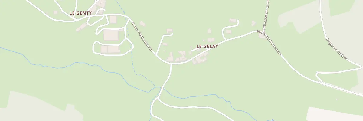 Plan du 1430 Rte du Barbichon à Chambost-Allières