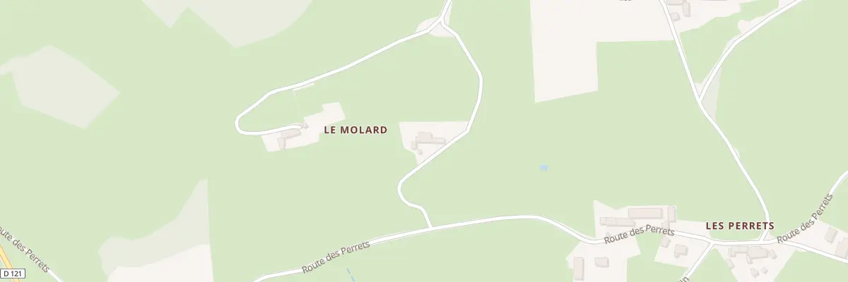 Plan du 5122 Au Molard à Trivy