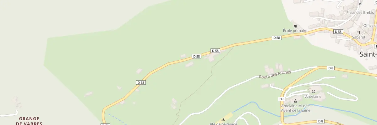 Plan du 5251 Ortial à Saint-Pierreville
